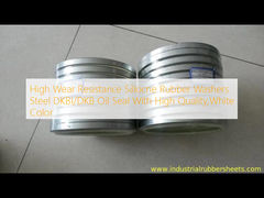 مقاومة ارتداء عالية غسالات المطاط السيليكوني الفولاذ DKBI/DKB ختم الزيت مع جودة عالية، اللون الأبيض