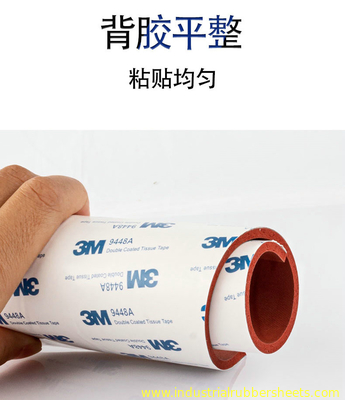 Closed Cell Silicone Sponge Sheet 10-40 Shore A, 1.5-50mm Thickness