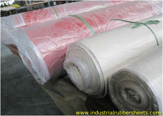 White Color Food Grade NBR Rubber Sheet with 70 Shore A Hardness 300% Elongation and 1.5g/cm3 Density