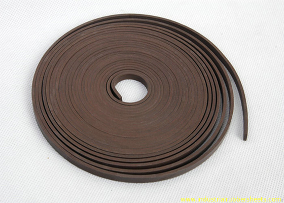 Brown PTFE Packing Guide Stripe Tape (GST) , Thickness 0.8mm , 1.0mm , 1.5mm