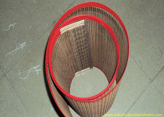 Waterproof PTFE Mesh Joint For Baking Mat / Food Processing Gridding Cloth