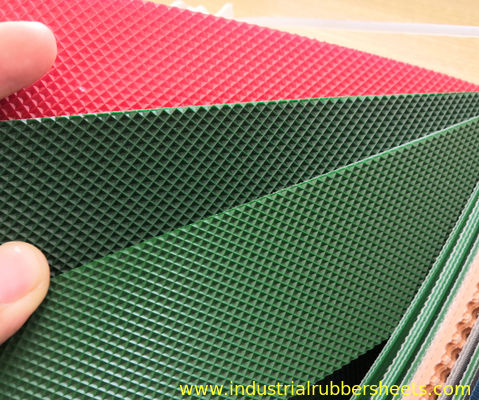 1 Ply Green Pvc Conveyor Belt Material Industrial For Tobacco Making