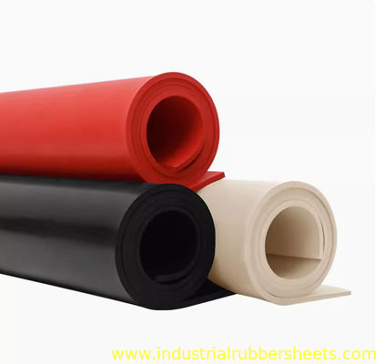 Chemical / Weather Resistance 10mm Natural Rubber Sheet -35°C - +85°C