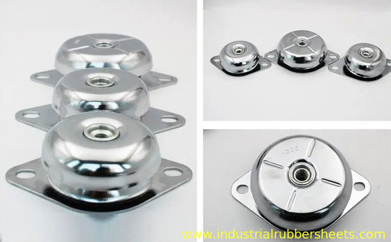 Durable Black Elastomeric Shock Mounts For Industrial