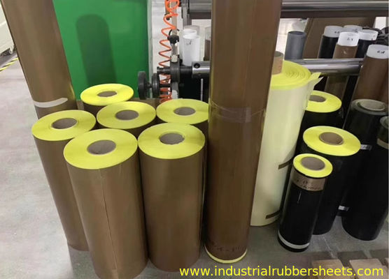 High Strength PTFE Coated Fiberglass Fabric with 200%-320% Elongation At Break and 10KV/mm Break Down Voltage
