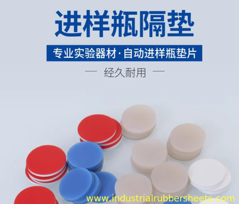 PTFE Gasket Sheet with 8-43mm Outer Diameter and 1-3mm Thickness for 0-14 pH Range Applications