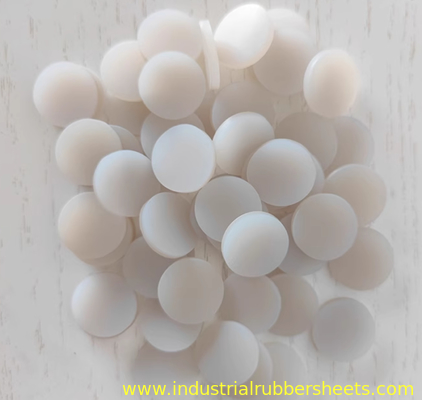 PTFE Gasket Sheet with 8-43mm Outer Diameter and 1-3mm Thickness for 0-14 pH Range Applications