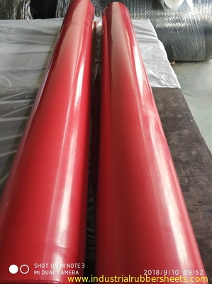 22Mpa Tensile Strength 35-40Shore A Hardness Pink Red Natural Rubber Sheet Gum Rubber Sheet