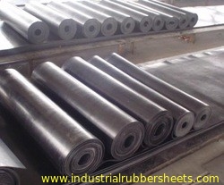 Industrial Grade SBR Rubber Sheet 2Mpa Tensile Strength 1-50mm Thick