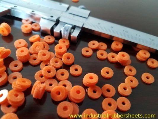 Food Grade Closed Cell Silicone Rubber Washers High Temperature Resistant Silicone Foam Gasket