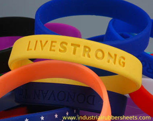 Industrial Grade Silicone Rubber Washers Customize Size 7.5-12Mpa Tensile Strength