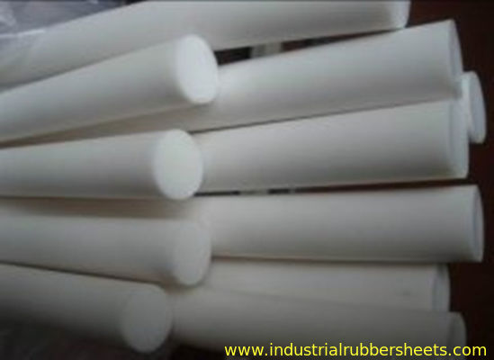 Premium Grade 100% Virgin PTFE Rod / White PTFE Rod With Corrosion Resistance