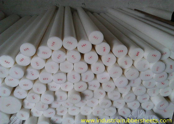 Premium Grade 100% Virgin PTFE Rod / White PTFE Rod With Corrosion Resistance