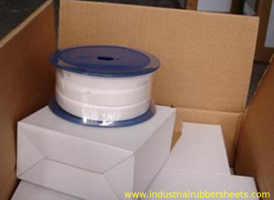White Color Food Grade PTFE Gasket Tape with One Side Adhesive for Industrial Seal
