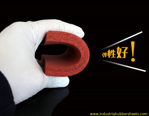 1.5-50mm Close Cell Silicone Sponge Sheet 10-40 Shore A Hardness