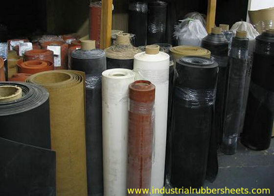 White Color Food Grade NBR Rubber Sheet with 70 Shore A Hardness 300% Elongation and 1.5g/cm3 Density