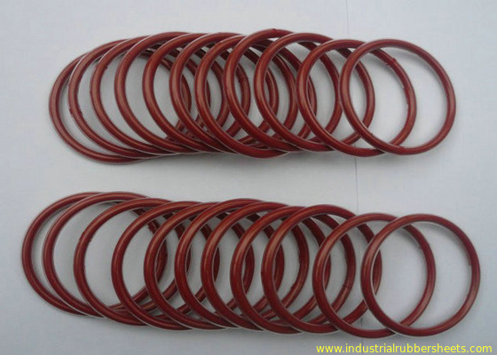 حلقة دائرية من السيليكون المغلف بـ PTFE، صلابة 70 شور أ، مرونة عالية