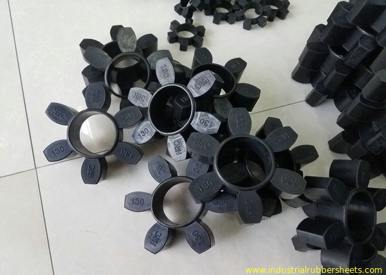 Black HRC Coupling with 8Mpa Tensile Strength and 70-90Shore A Hardness for Industrial Shaft Applications
