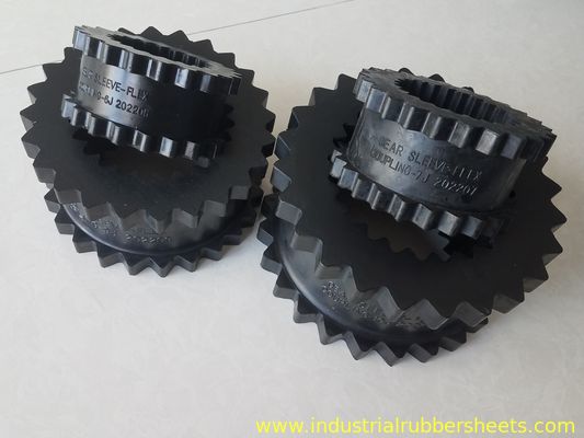 120°C Temperature Range 650% Elongation Corrosion Resistant Polyurethane Gear Coupling for Air Compressor OEM