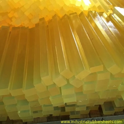 الأصفر البولي يوريثين أو النايلون قضيب بلاستيكي، 300 - 500MM طول بو بار