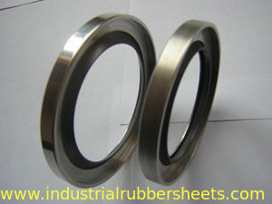 ختم زيت PTFE SS وتعبئة PTFE مع الفولاذ المقاوم للصدأ 304 + PTFE الكربون لمقاومة الاحتكاك المنخفض والدرجات الحرارية العالية في ضاغط الهواء