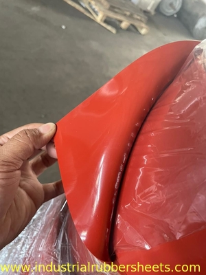 Virgin Silicone Rubber Sheet 1.0-6.0mm Thickness 1.25g/cm3 Density
