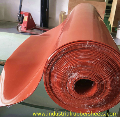 Virgin Silicone Rubber Sheet 1.0-6.0mm Thickness 1.25g/cm3 Density