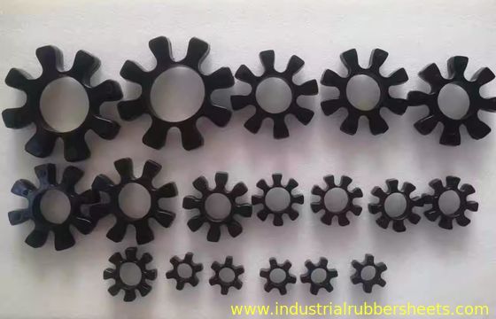 Customizable Rubber Coupling Spider with OD78mm x ID31mm x T18mm Dimensions and 70-80 Shore A Hardness for Max Torque 4 N.m