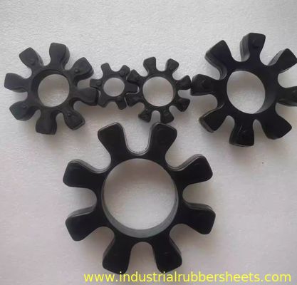 Customizable Rubber Coupling Spider with OD78mm x ID31mm x T18mm Dimensions and 70-80 Shore A Hardness for Max Torque 4 N.m