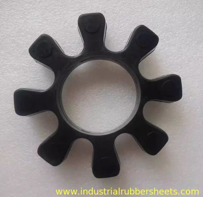 Customizable Rubber Coupling Spider with OD78mm x ID31mm x T18mm Dimensions and 70-80 Shore A Hardness for Max Torque 4 N.m