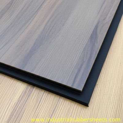Wood Grain Recycled Rubber Industrial Sheet with 10-50mm Thickness for Floor Mat and Tiles