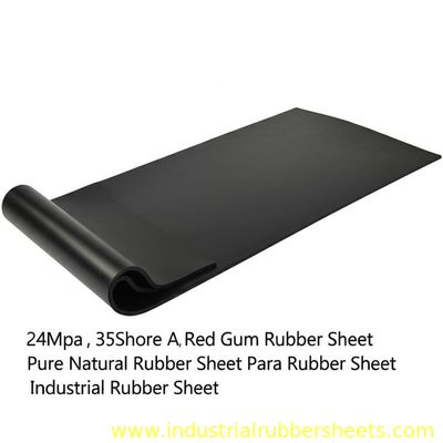 Industrial Rubber Sheet with 24Mpa Tensile Strength and 35Shore A Hardness for -35°C to +85°C Temperature Range