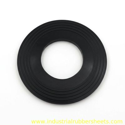 White PU or Black NBR Silicone Rubber Washers with Customized Size and Corrosion Resistance