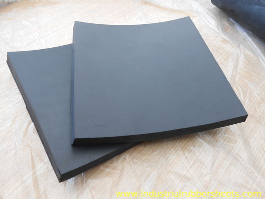 High Temperature Rubber Sheet with Hardness 75±5 Shore A, Elongation ≥200%, and Reinforced 1PLY Glassfiber Or Aramid Fabric