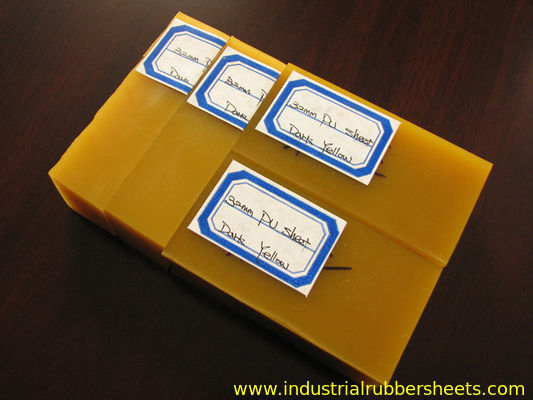 75-95 Shore A Hardness Polyurethane Sheet with 35-155KN/m Tear Strength and Good Machining Performance