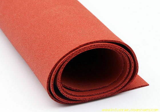 1.5-50mm Close Cell Silicone Sponge Sheet 10-40 Shore A Hardness