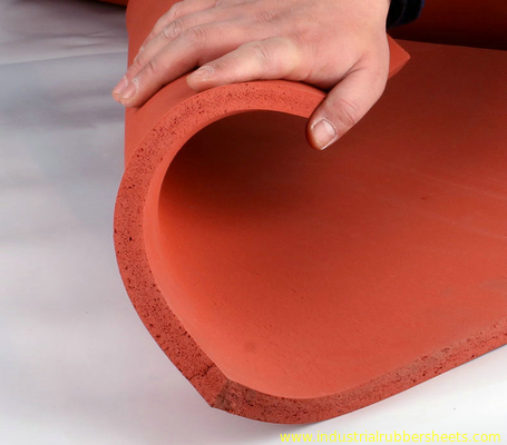 1.5-50mm Close Cell Silicone Sponge Sheet 10-40 Shore A Hardness