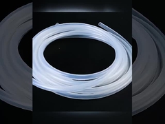 خرطوم سيليكون مضفر مضغوط حسب الطلب ، قذف أنبوب السيليكون