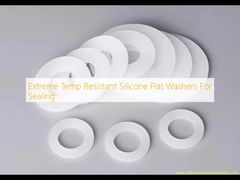 غسالات السيليكون المسطحة المقاومة للحرارة الشديدة للختم