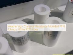أنابيب PTFE الصبغية المقاومة للطقس / المقاومة للكيماويات / خرطوم PTFE الأبيض