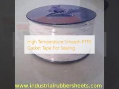 شريط حشية PTFE أملس ذو درجة حرارة عالية للإغلاق