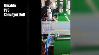 حزام ناقل PVC متين للزراعة اللوجستية