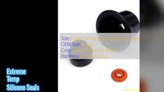 أختام السيليكون البكر جوانات الآلة ذات درجة الحرارة العالية