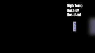 خرطوم درجة حرارة عالية 1 مم × 2 مم مقاوم للأشعة فوق البنفسجية 100 متر