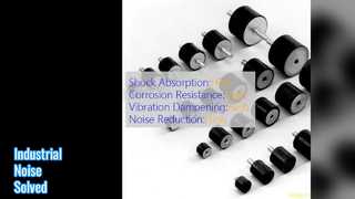تعمل حوامل الصدمات المطاطية على تقليل الضوضاء الصناعية