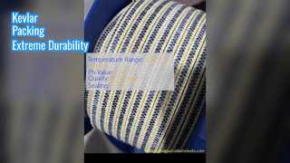 تعبئة غدد كيفلر للحصول على متانة فائقة