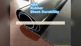 ورقة مطاطية NBR إدراج نسيج أسود