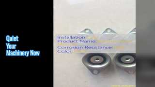 صدمات مطاطية سوداء تعمل على تخفيف الضوضاء والاهتزاز