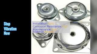 صدمات مطاطية سوداء متينة تعمل على تخفيف الاهتزاز