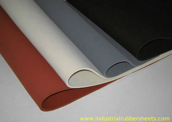White Color Food Grade NBR Rubber Sheet with 70 Shore A Hardness for Industrial Use